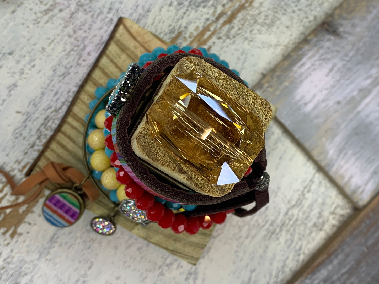 SL Aztec Concho Bracelet Stack