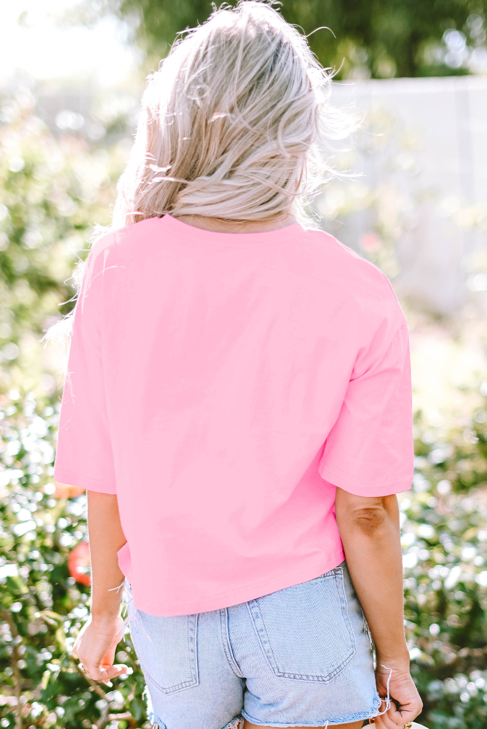 Flower Sequin T-Shirt