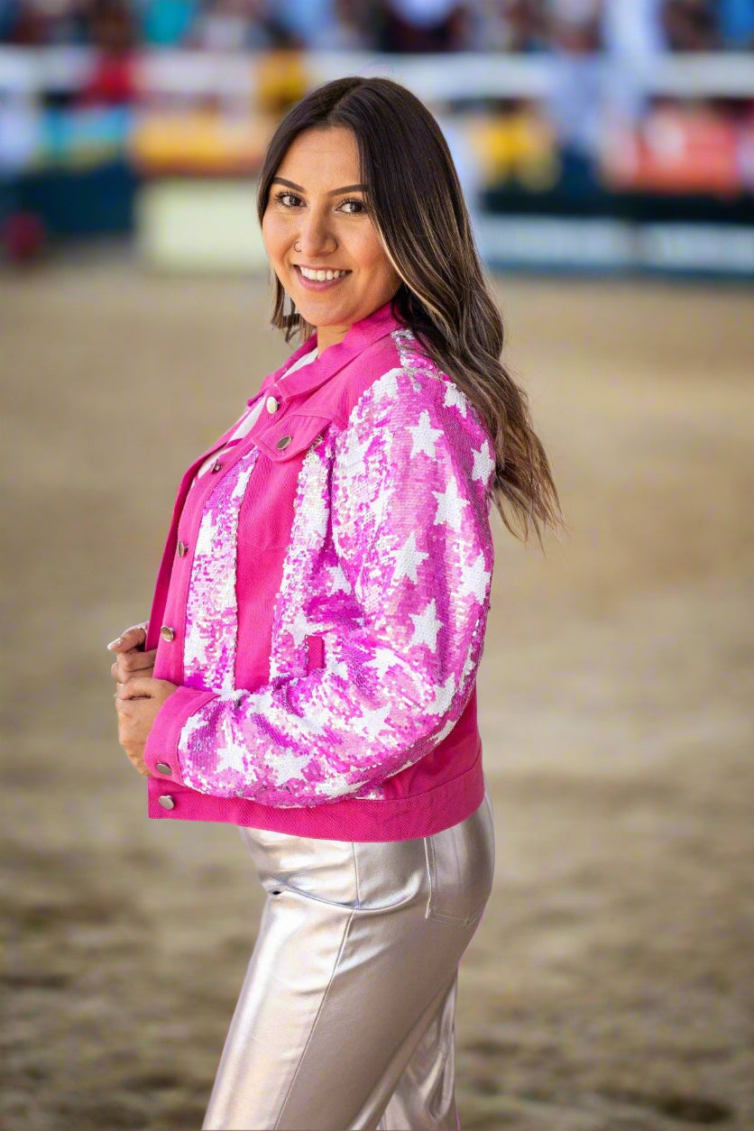 Stardust Cowgirl Sequin Jacket