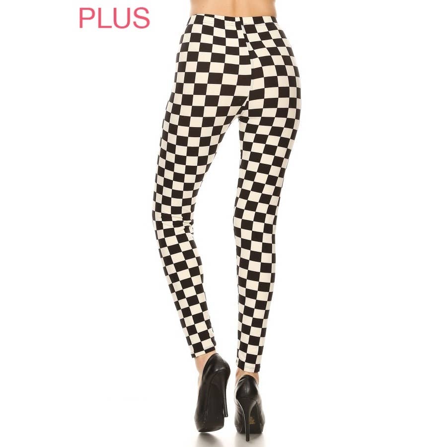 Bougie XPlus Checkered Leggings