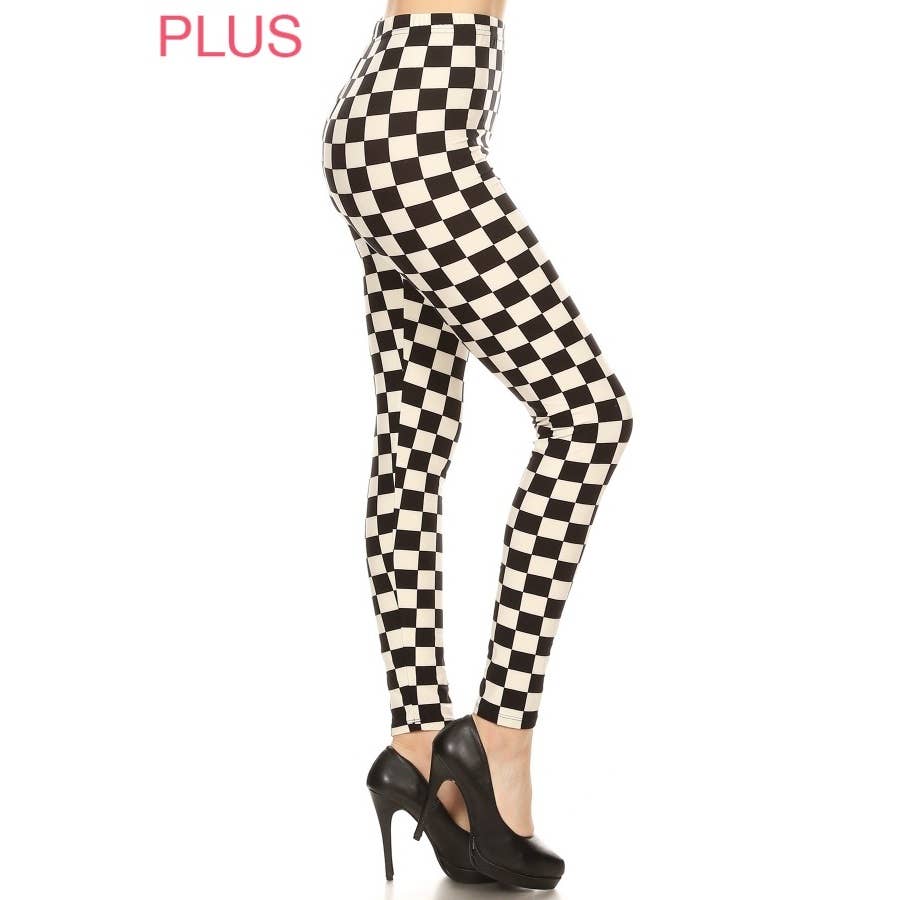 Bougie XPlus Checkered Leggings