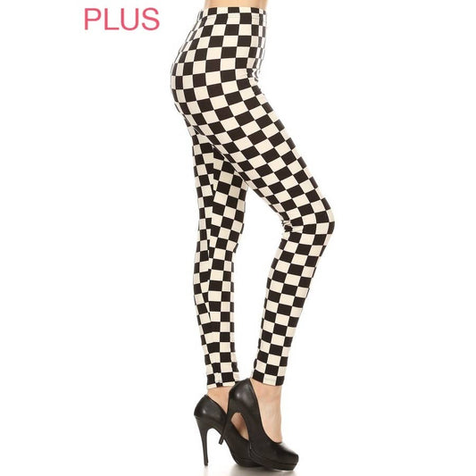 Bougie XPlus Checkered Leggings