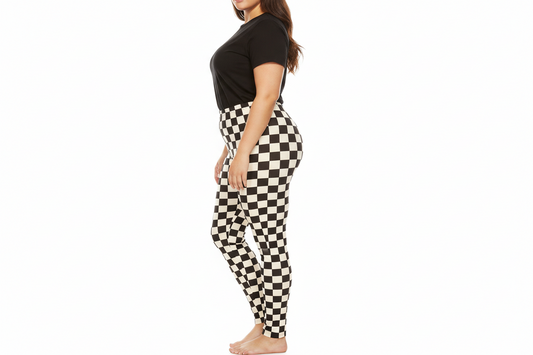 Bougie XPlus Checkered Leggings