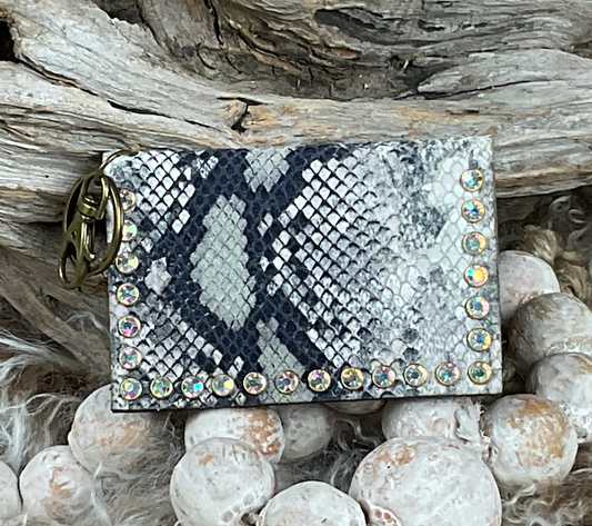 Becca Brown Snake w/ AB Crystals