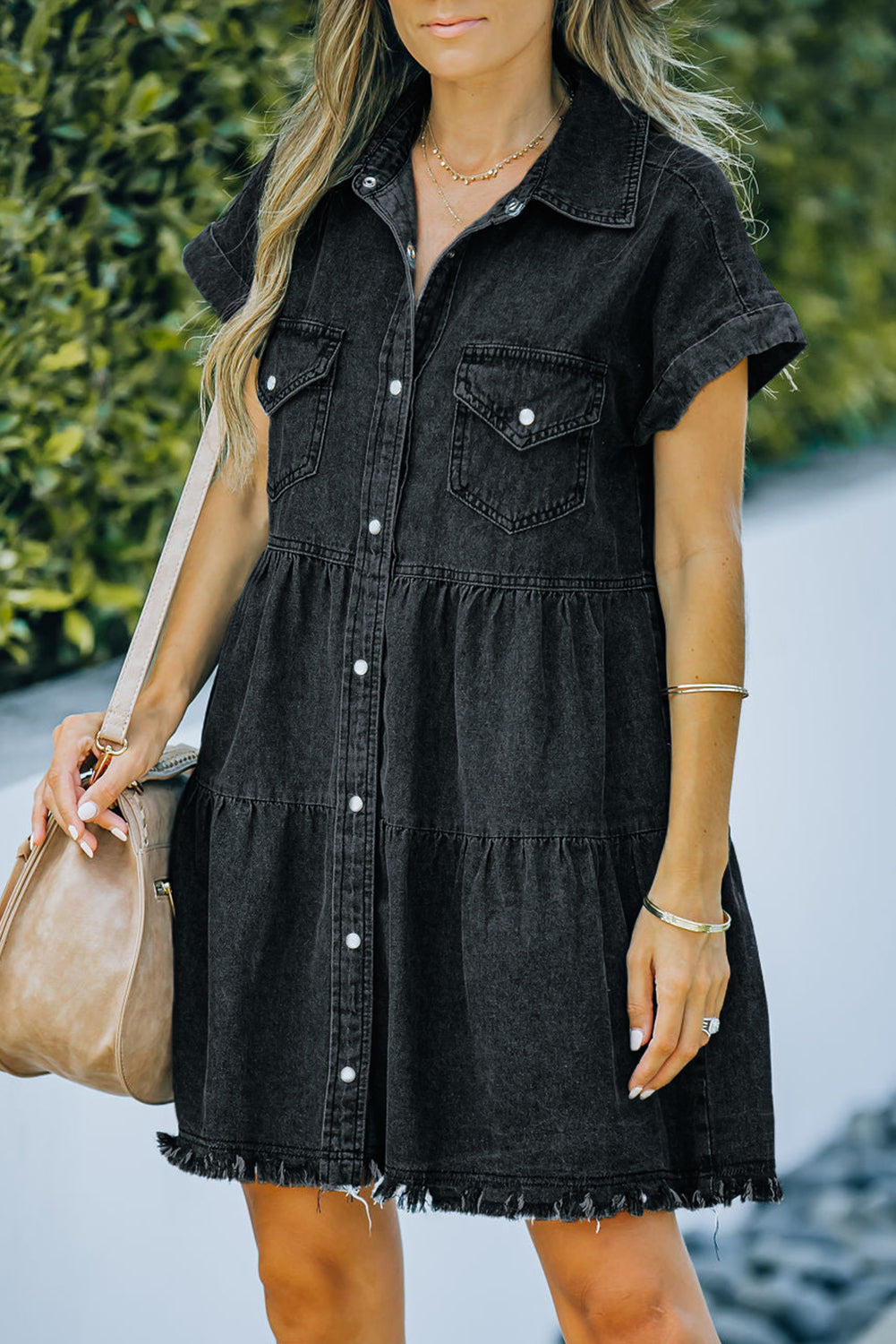 SUNNY DAYS AHEAD Denim Dress